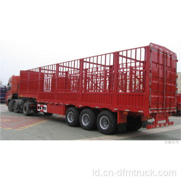 Trailer Semi Kargo Dinding Samping Untuk Dijual